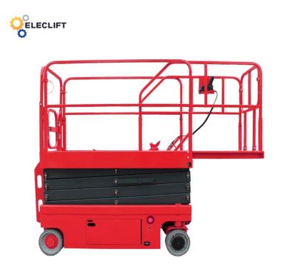Extendable Platform Mini Scissor Lift With Overload Protection Safety Feature