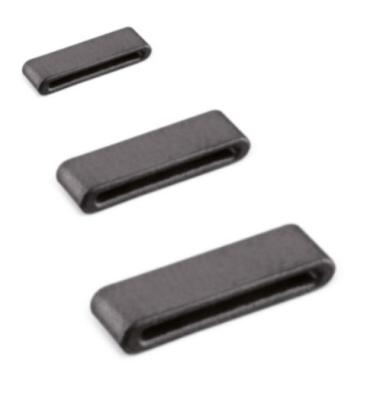Anel de núcleo de ferrito plano eletrónico para placas de circuito impresso flexíveis série MCFS