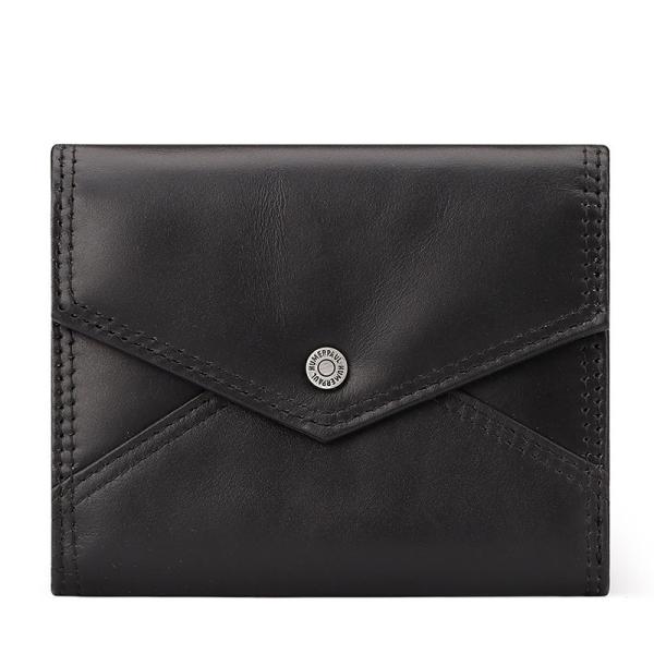 Open Closure First Layer Cowhide Buckle RFID Genuine Leather Women's Small Coin Purse