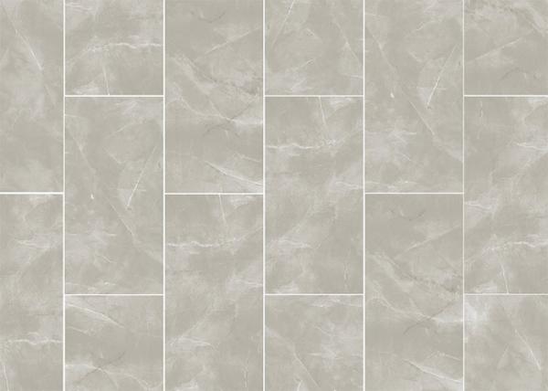 Honed Finish Marble Ceramic Tiles Light Grey 24  X 48  No Radiation No Fading
