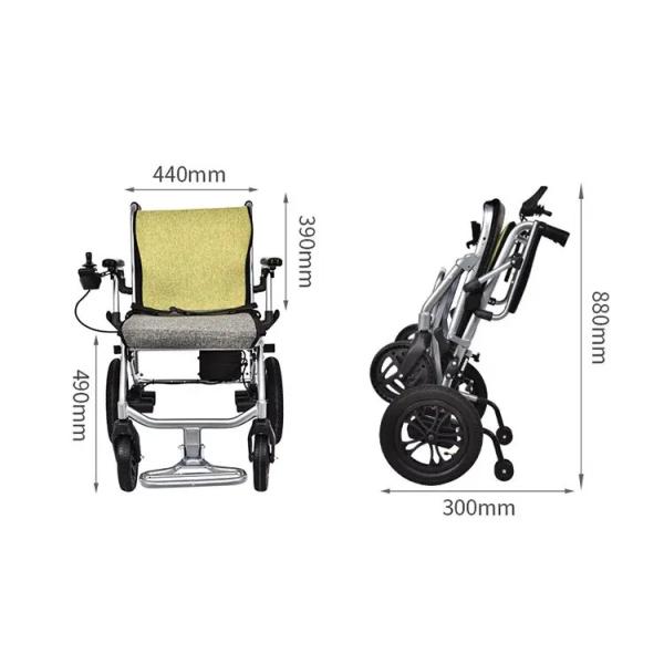 Équipement médical de réadaptation OEM, fauteuils roulants pliables portables, 120 kg