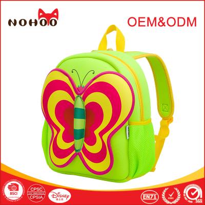 Beautiful Zipper Toddler Girl Backpack , Personalized Book Bags For Kids Durable