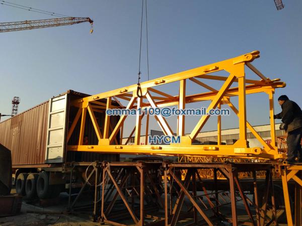 TC6515 Topkit Tower Crane100 mt height 65 mt reach 1.5 ton capacity