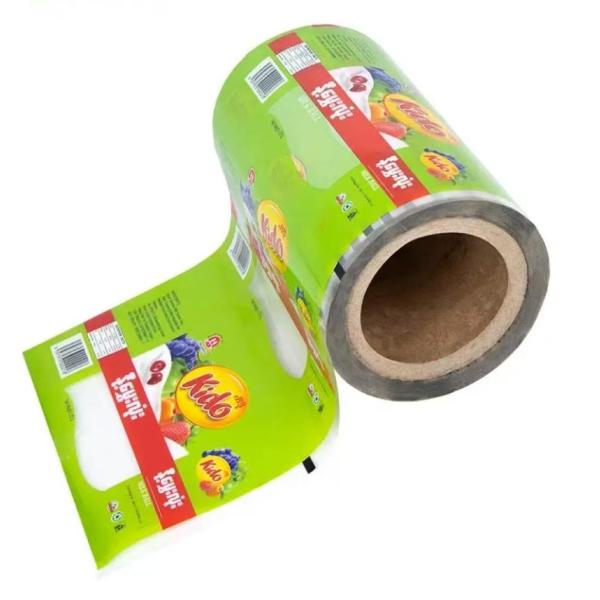 Customized Food Packaging Plastic Film Roll Nachos Pita Chips Food Flexible Packaging Film Roll Automatic Laminated Plastic Film