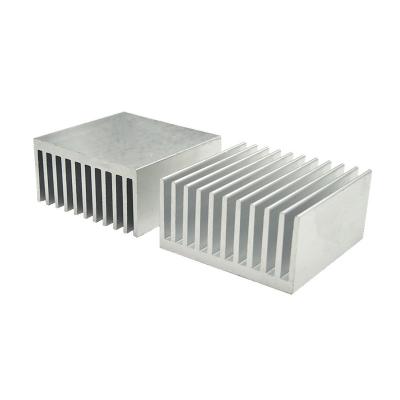 53.5 X 30 Mm Square Heat Sink Aluminum Profiles For CPU LED Power Cooling