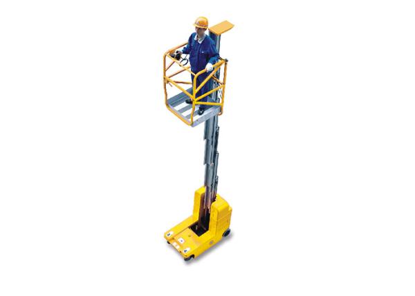 AMWP-1000 Single Mast Self-propelled Aerial Work Platform Lift Capacity 150Kg