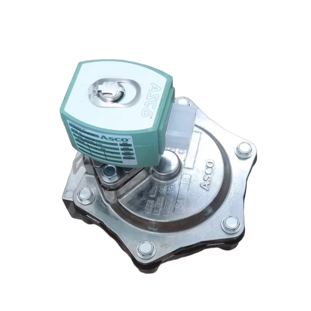 ASCO SCG353G047 SCG353G050 SCG353G051
Jet Valves Pilot Operated Diaphragm Valve Featuring 2-1/2 Port Size Dust Collector Solenoid Valves