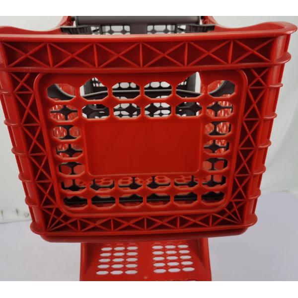 Легковес вагонетки корзины супермаркета пластиковый с пластиковым ODM OEM раздела