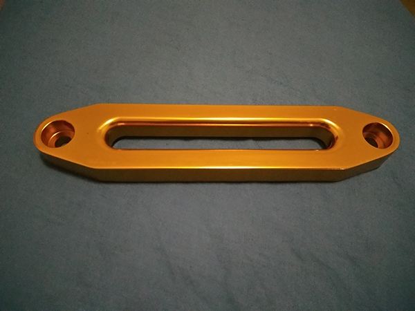 Universal Black Silver 5000lbs 152mm Winch Rope Fairlead Epoxy Grade Finishing