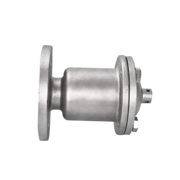 304/316 válvula de escape de flange de aço inoxidável com escape automático rápido
