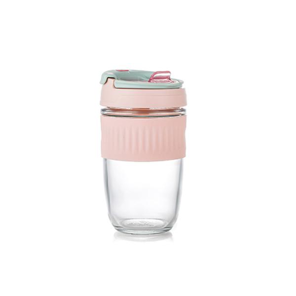 High Borosilicate Glass Drinking Water Bottles With Silicone Sleeve