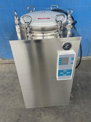 Esterilizador a Vapor de Pressão Autoclave 120L 150L Totalmente em Aço Inoxidável Vertical