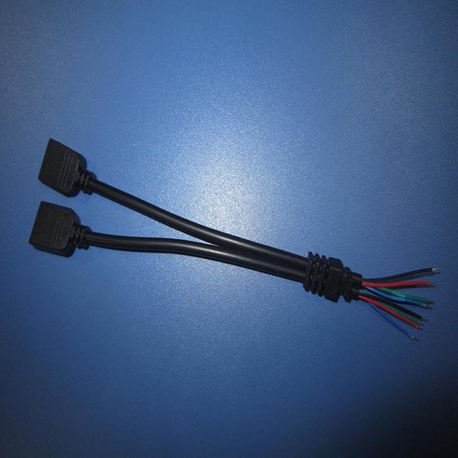 Кабель RGB с оболочкой 15cm ультракрасное получая 4pin PVC