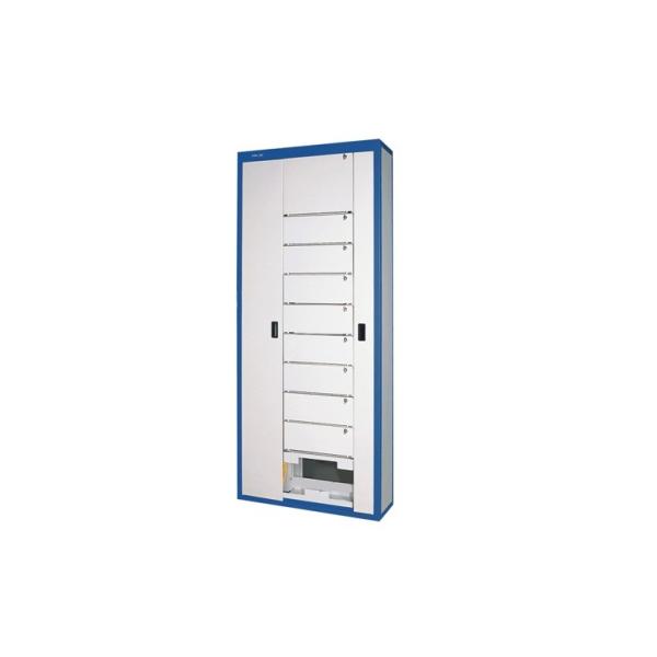 Outdoor Fiber Optic Terminal Box for 96 144 288 Fiber Cable in Cross Connect Cabinet