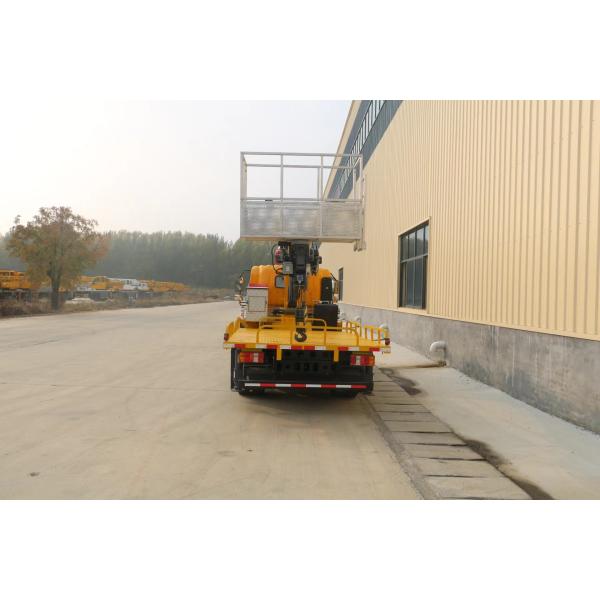 Телескопическая воздушная платформа грузовик 21 метр HOWO бренд Boom Lift Cherry Picker Truck