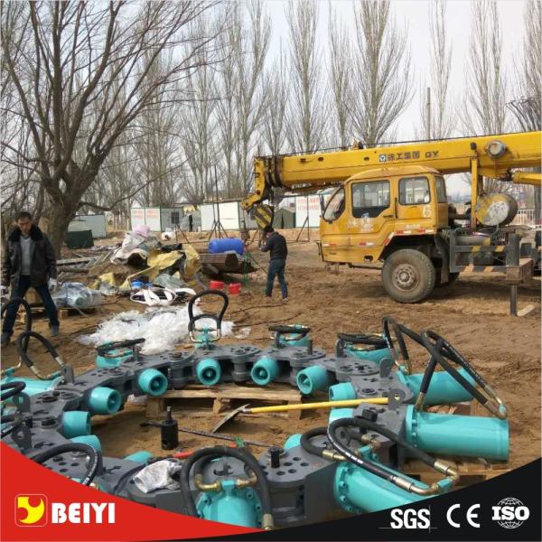 concrete round piles head cutter, hydraulic pile breaker for excavator, Hydraulic pile breaker