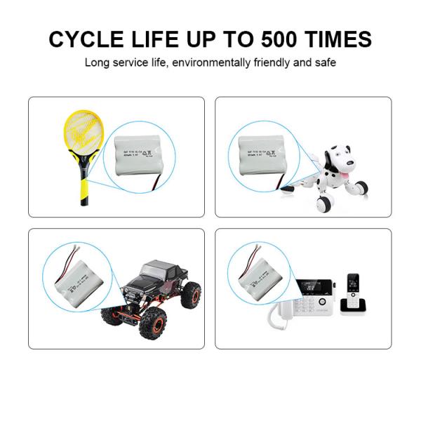 Аккумулятор из никеля и кадмия 800 мАч 3.6в 600 мАч