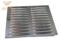 Air Vent 304 Inoxidável Chapa Perforada SS304 Louver Punch Plate Metal com padrões perfurados concebidos