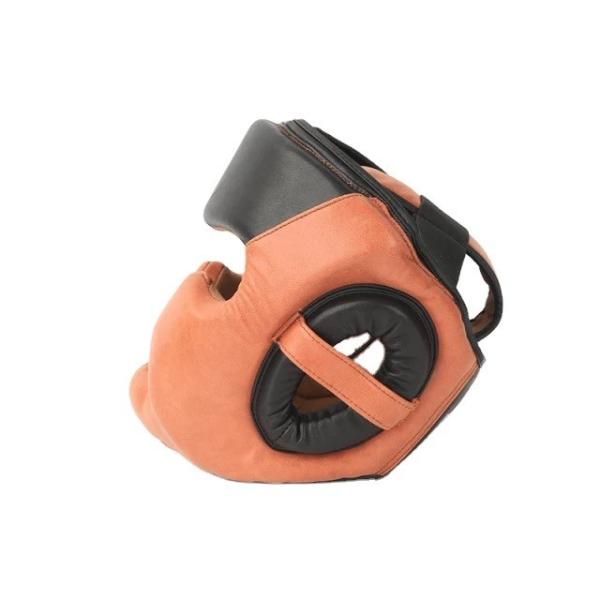 Handcrafted Genuine Leather Boxing Gym Equipments Full Faced Boxing Head Guards
