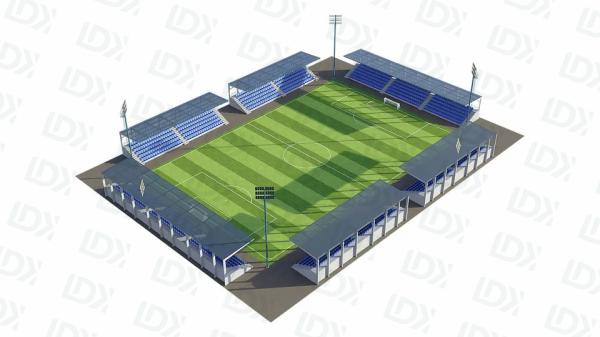 Economía LDK20017A Equipo de entrenamiento de portero de fútbol para equipos de práctica de estadio de campo de fútbol de hierba
