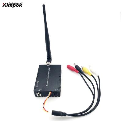 Transmetteur et récepteur vidéo sans fil FPV 1.2Ghz léger avec 4 canaux 200g