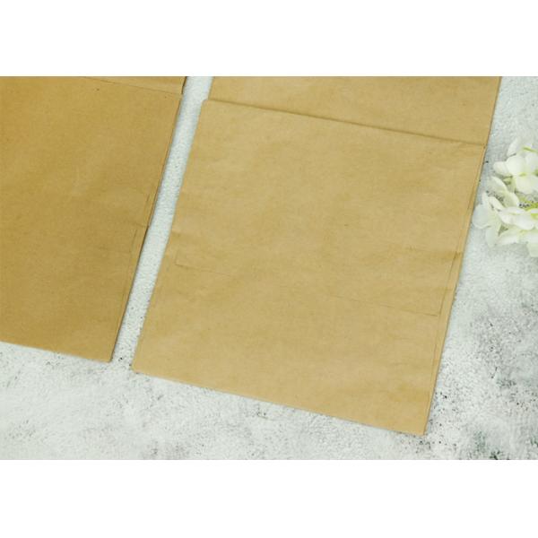 Печать покрашенных ручек бумаги бумажного мешка Брауна Крафт логотипа для выноса ресторана