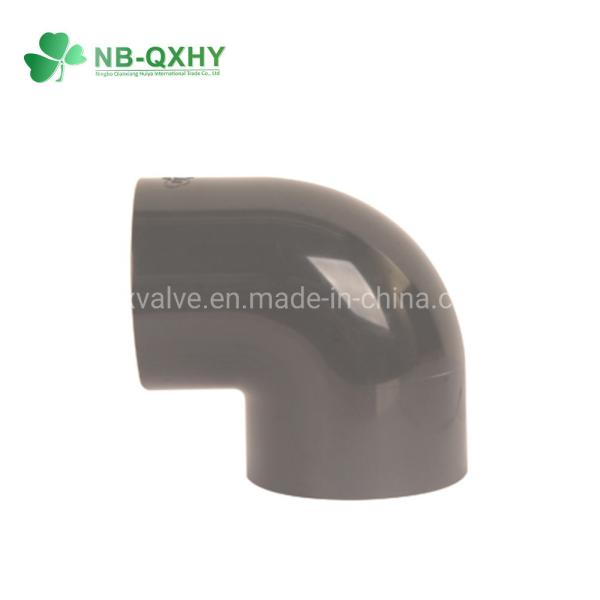 Conexão de água PVC adaptador de fios masculino-feminino para tubulações de plástico