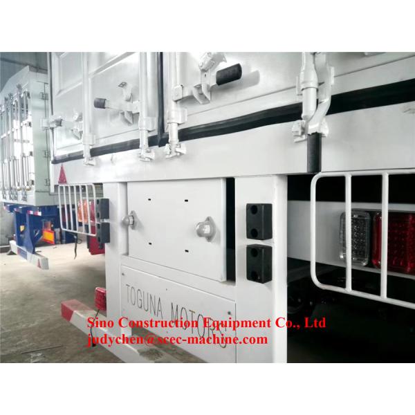 Blue Heavy Duty 4 Axle Semi Trailer 65 Ton Fence Type Semi Cargo Trailer