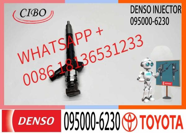 High Quality Denso Diesel Common Rail Injector 095000-6230 0950006230 23670-09140 For Toyota Corolla Verso 2.2 2AD-FTV