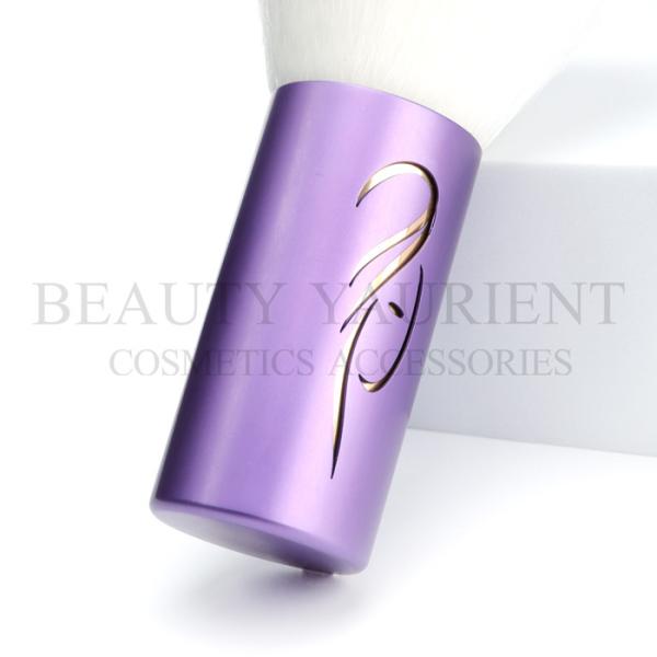 SA8000 Single Side  Angled Contour Brush Synthetic Hair Long Kabuki Brush