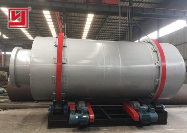 Máquina giratória do secador da areia do silicone, ISO do CE do equipamento de secagem da areia de três cilindros