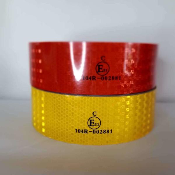 Trailers Reflective Conspicuity Tape with 5 Years Durability and Custom Logo Printing