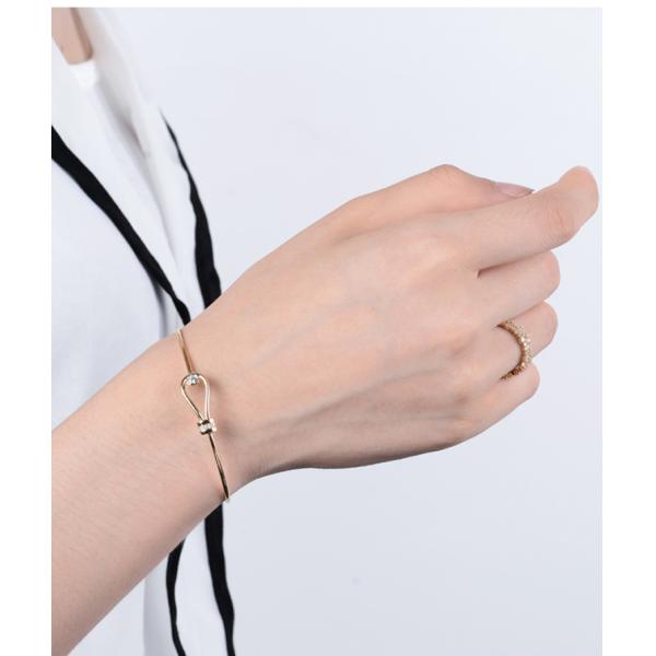Bangle 0.15ct диаманта золота стиля 18K ниши тип замок 5,5 граммов открытый