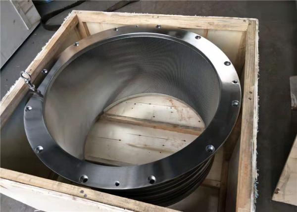 Papelada das peças da máquina de papel do GV que recicla a cesta da tela da pressão do equipamento da polpa