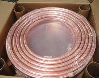 Superfície de bronze vermelha do moinho C12000 do EN 12735 da tubulação do cobre do delicado do refrigerador de óleo 15mm