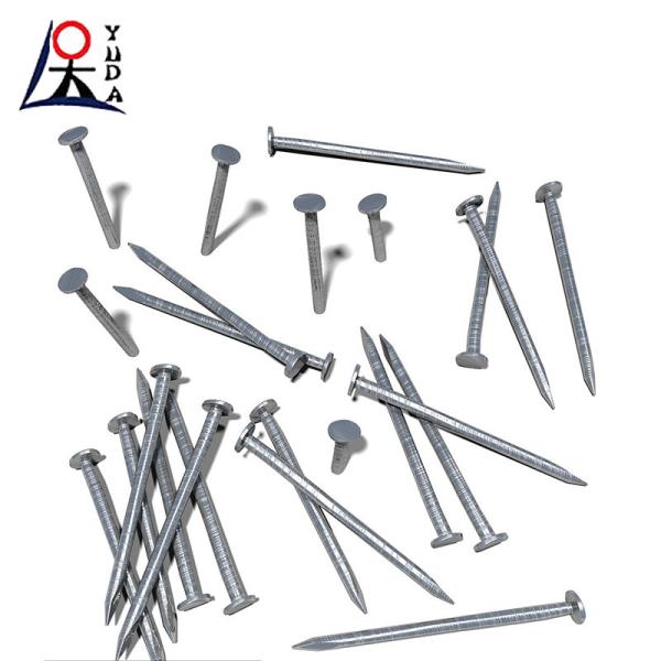 Concrete Steel Nails Size 3 Inches Types Galvanized Or Stainless Steel