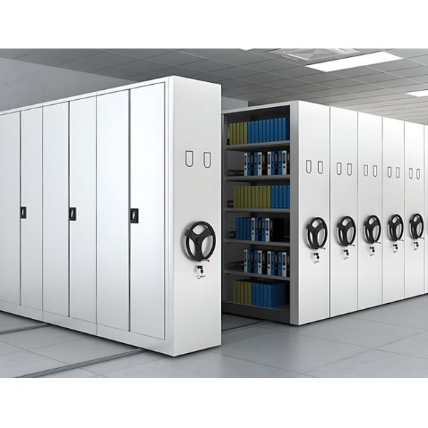 Manual Mobile Shelving Hand Cranked Movable Compact Shelves Archives Compactor Rack System