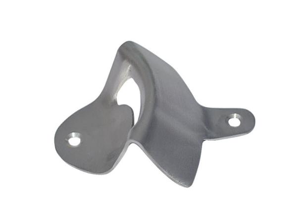 New Cool Innovative Stainless Steel Brushed Metal Color Bar Decoration Wall Mountable Beer Bottle Opener