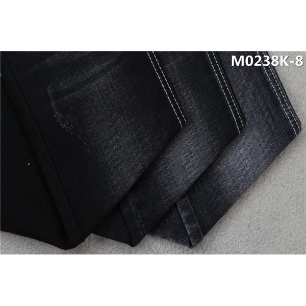 Dark Black Denim Fabric Power Stretch Jeans 10 oz High Quality Skinny Legging Jeans