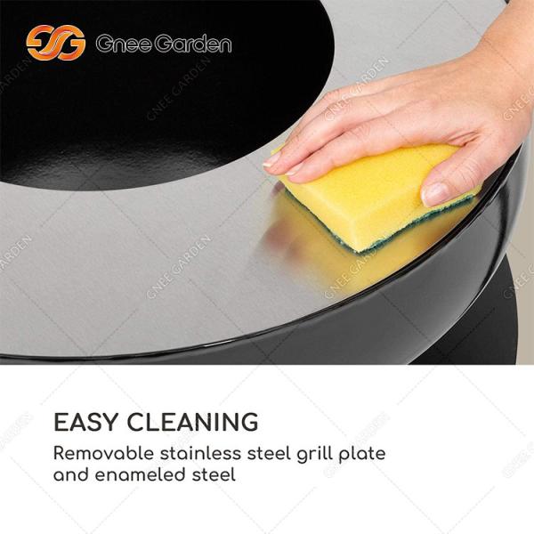 Metal Barbecue Grill Charcoal Grill Charcoal Camping Charcoal Bbq Grill Barbecue Portable