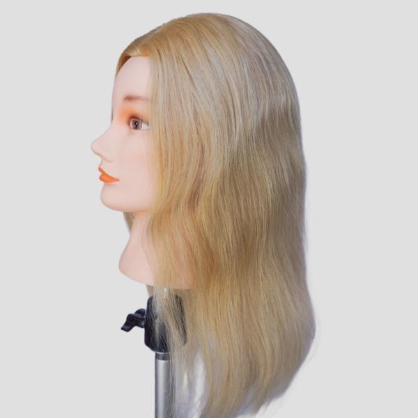 165g 613 Blond Real Human Hair Mannequin Training Head Affordable Shipping Cost and Time