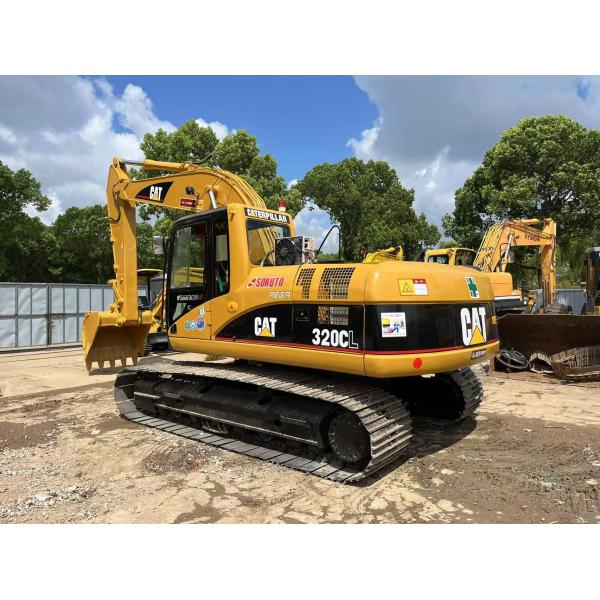 Used Caterpillar Hydraulic 320CL Original Paint Secondhand Cat Excavator 20 Ton