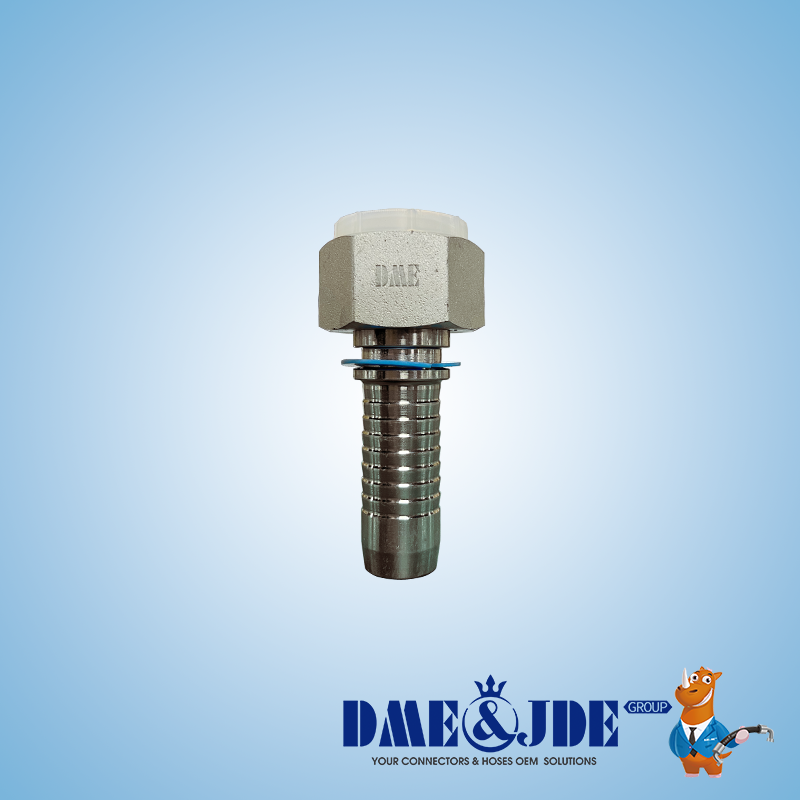 DP1NPM Straight Connector Hydraulic Hose Male Braided Hose And Spiral Hose