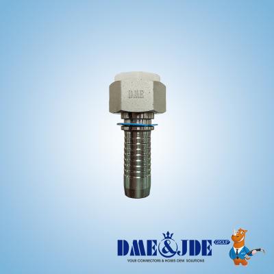 DP1NPM Straight Connector Hydraulic Hose Male Braided Hose And Spiral Hose