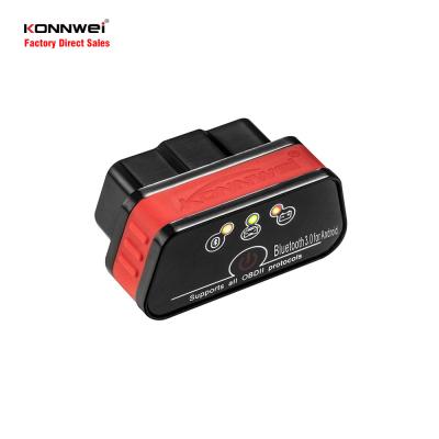 Small Light Bluetooth 3.0 25k80 OBD2 Diagnostic Scan Tool Konnwei KW901