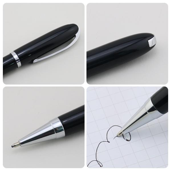 Sleek Metal Ballpoint Pen 1.0mm Classic Office Stationery Business Ball Pen
