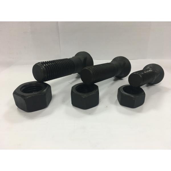 4F7827 Zinc Plated Plow Bolt 3/4-10 UNC × 2-1/4 Heavy Equipment Fastener
