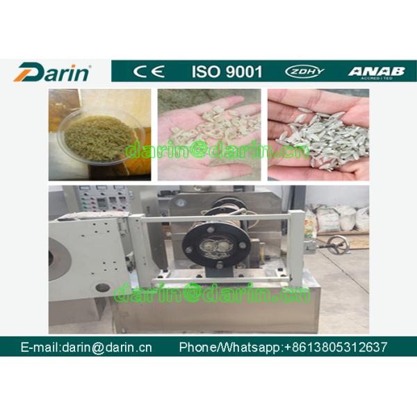 Linha expulsando da máquina da extrusora do alimento de petisco/arroz artificial com CE