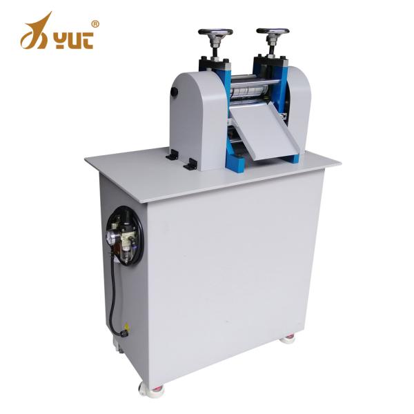 Pneumatic Roller Logo Stamping Automatic Leather Belt Embossing Machine For Leather Shoes