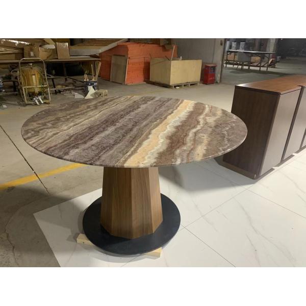 Table à manger moderne sur mesure Design élégant Pour les meubles de salle à manger